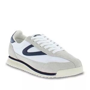 NWT Sz 9 Tretorn Rawlings Navy White Sneakers